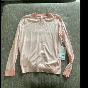 Lululemon silk blend crewneck sweater size 12